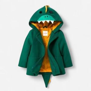 Cat & Jack Green Dinosaur Jacket